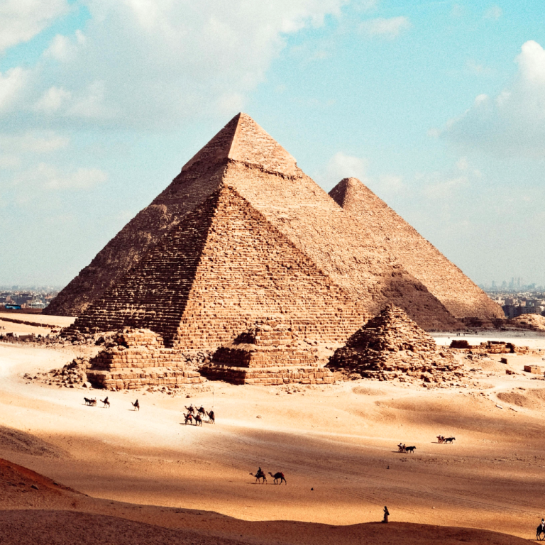 Pyramids Of Giza Egypt